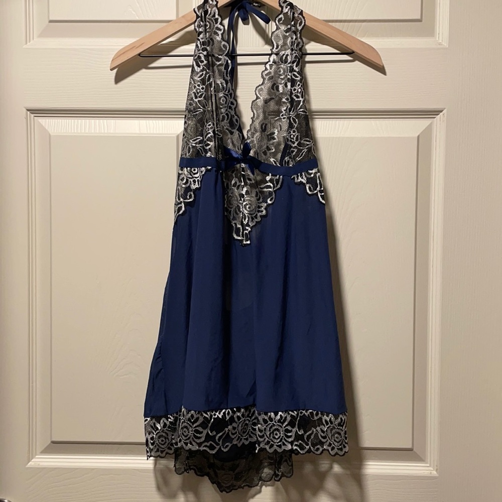 Blue night gown XL